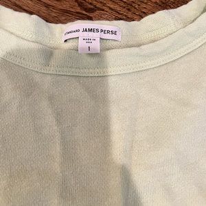James Perse 3/4 Sleeve Sweatshirt